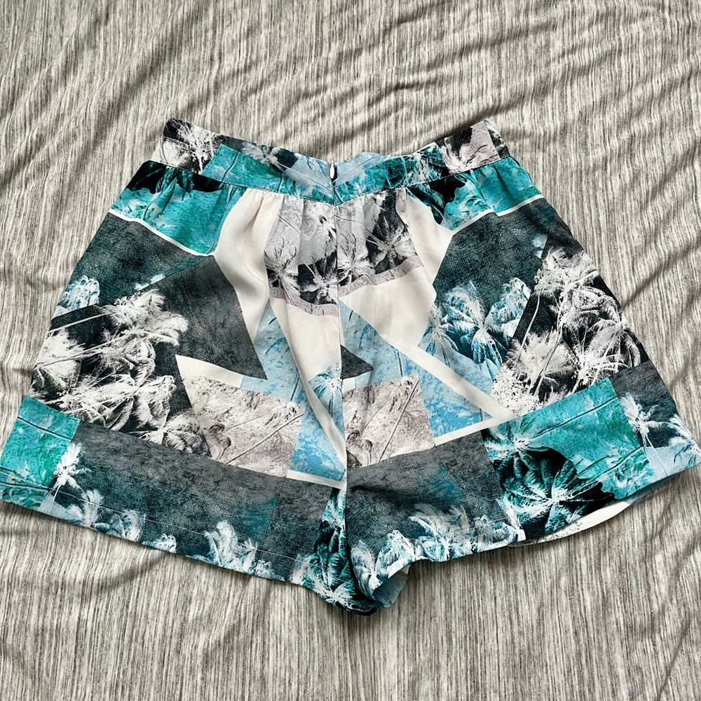 AARON ASHE Palm Tree Shorts